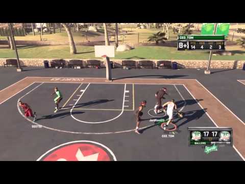 NBA 2K15 MyPark 3v3 - That MyPark 3pt specialist + My 17pt game!
