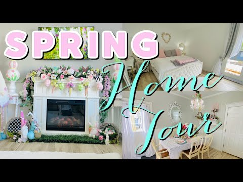 🌿SPRING EASTER HOME TOUR 2021🌿Olivia's Romantic Home "I love Spring" ep 24