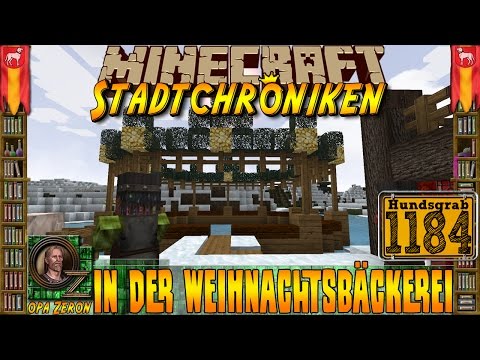 Minecraft #1184 -Stadtchroniken- In der Weihnachtsbäckerei  [HD+Deutsch]