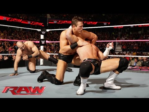 Dolph Ziggler vs. Cesaro vs. The Miz – Intercontinental Title Match: Raw, Sept. 29, 2014