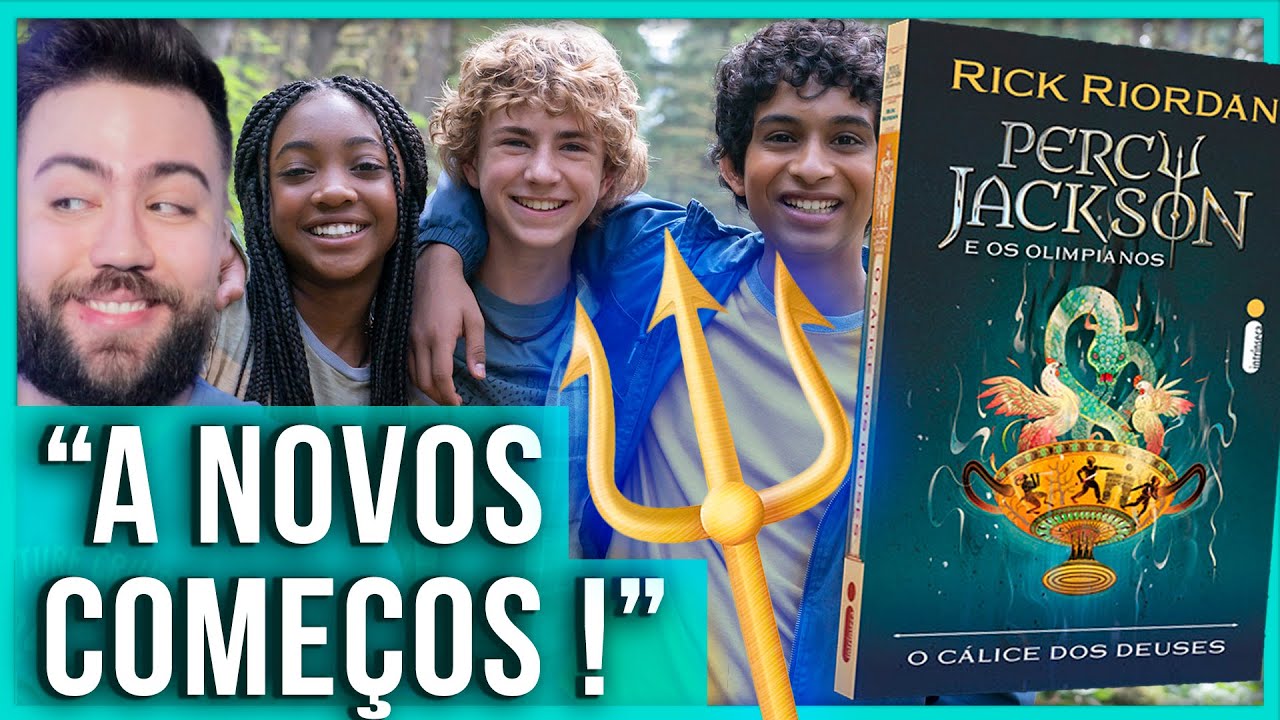 PERCY JACKSON ESTÁ DE VOLTA: O TRIO ORIGINAL em O CÁLICE DOS DEUSES e O FOCO NA SÉRIE DISNEY+!