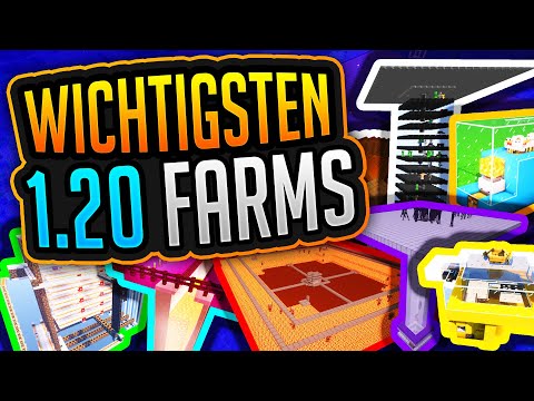 🏠 DIE 10 WICHTIGSTEN 1.20 FARMS IN MINECRAFT ✨ ErikOnHisPeriod