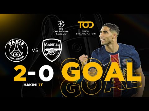 Achraf Hakimi Goal vs Arsenal | 71’ Minute | UCL Semi-Final