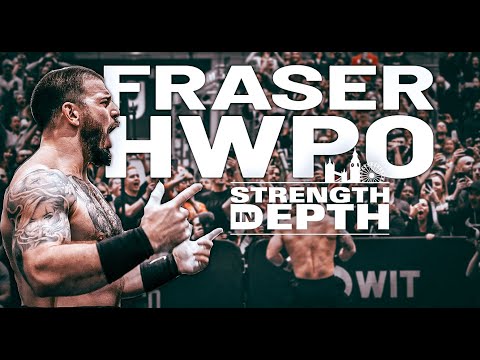 Mat Fraser, Champion of the 2020 Strength in Depth.