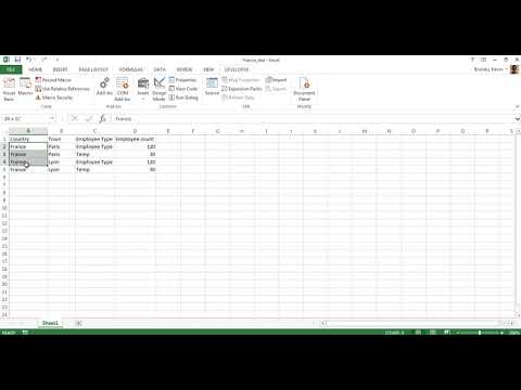 105 Loop through data - VBA in Excel