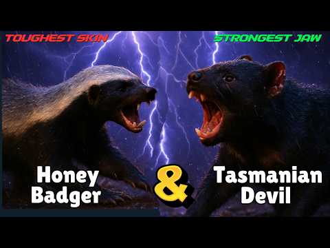 Honey Badger vs. Tasmanian Devil: The Scientific Reason for the Winner