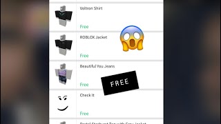 How To Get Free Clothes On Roblox Mobile - how to get free clothes on roblox 2019 mobile