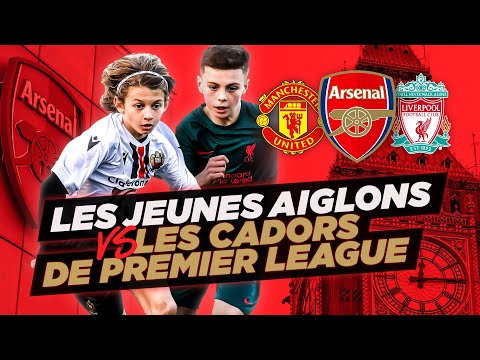 Arsenal, Liverpool, Manchester... Quand les jeunes Aiglons affrontent les cadors de Premier League !