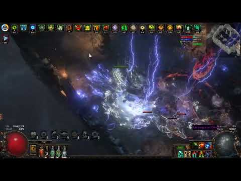 POE Raider lightning strike Wave 30 Simulacrum