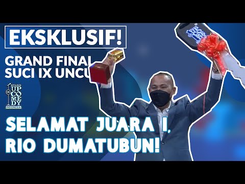 Detik-detik Pengumuman Juara SUCI IX, Rio Dumatubun - GRAND FINAL SUCI IX UNCUT
