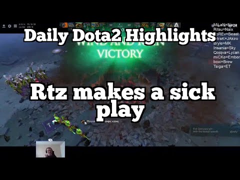 Daily Dota2 Highlights: Rtz makes a sick play