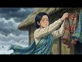 Stormy Winter Routine In Indian Village Traditional Cooking Over Wood Fire Relaxing ASMR Ghibli