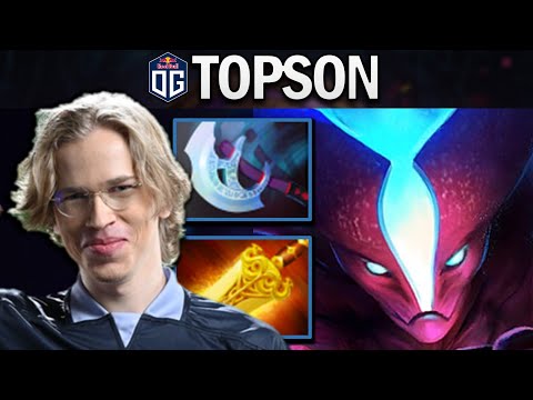 OG.TOPSON TRIES TO SAFELANE WITH SPECTRE - DOTA 2 7.25 GAMEPLAY