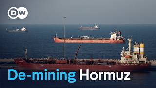 US warships clear mines from Strait of Hormuz as Iran peace talks advance