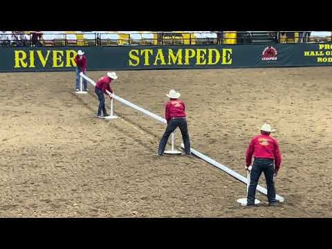 2024 Snake River Stampede EhCapa Bareback Riders performance