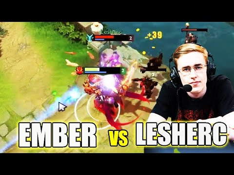 Quinn Shows how to lane vs LESHERC | Quinn Dota