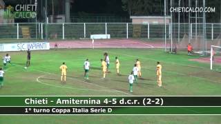 preview picture of video 'Chieti - Amiternina 4-5 dcr Highlights'