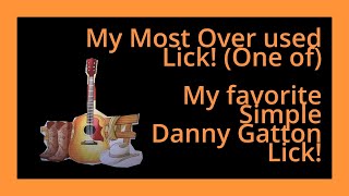 My Favorite Danny Gatton Lick! Guitar Lesson #guitarlesson #leadguitar #chickenpickin #countryguitar