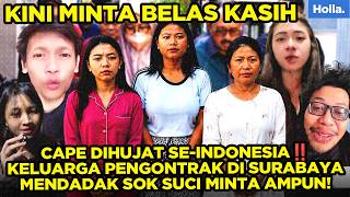 Download lagu CAPE DIHUJAT SE-INDONESIA‼️ Keluarga Pengontrak di Surabaya Mendadak Sok Suci Minta Ampun! mp3