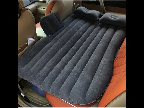 Inflatable Car Bed Mattress Travel Adults, Air Bed Sofa, Two Air Pillow