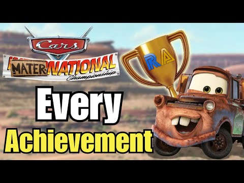 I Was The FIRST to Get EVERY ACHIEVEMENT in Cars: Mater-National Championship! | Retro Achievements