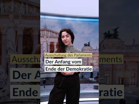 Die Ausschaltung des Parlaments am 4. März 1933