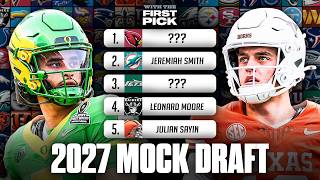 2027 NFL Mock Draft | Full 1st Round Entering Week 0 Of College Football!