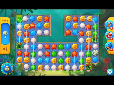 Fishdom 2021 - Level 5964   #playrix #fishdom #gaming