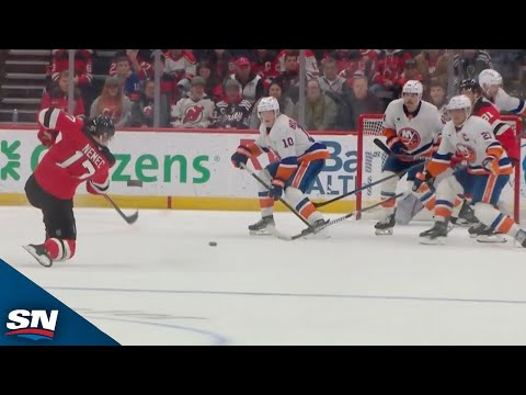 Devils' Simon Nemec Buries Clutch One-Timer To Force OT vs. Islanders