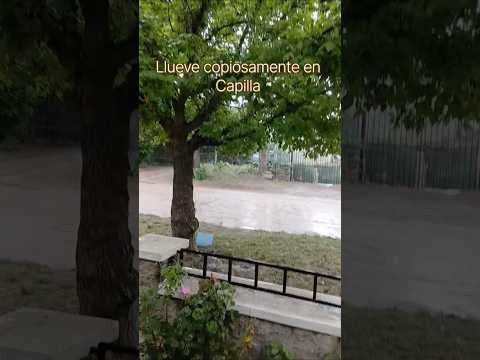 🌧 ¡Llueve en Capilla! #capilladelmonte #lluvia #vlog