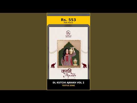 DL Kutchi Ajrakh Vol 2 – product video thumbnail