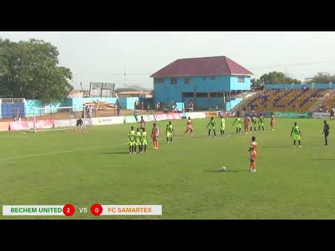 Highlight of Bechem United  [2] vs [ 0 ] FC Samartex in the matchday 10 of the Ghana Premier League 