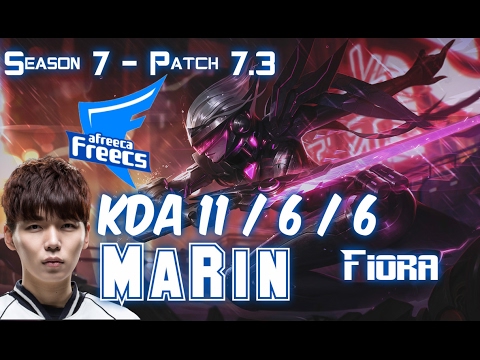 AFs MaRin FIORA vs JAYCE Top - Patch 7.3 KR Ranked