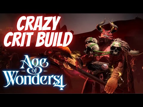 AGE OF WONDERS 4 Crazy Crit Barbarians Build