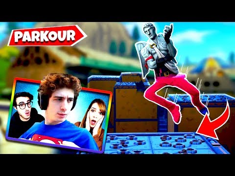 FORTNITE: LA SCUOLA DI PARKOUR!! - w/Two Players One Console