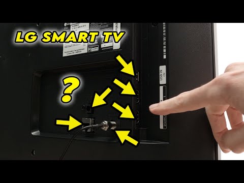 LG Smart TV Back Ports Explained (HDMI, Optical, USB, RCA etc..)