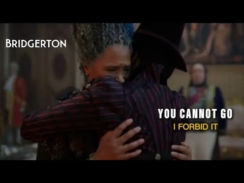 The Queen Breaks Down As Lady Danbury Insists On Leaving — Bridgerton | SEASON FOUR 