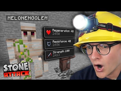 NEUER OP MELONENGOLEM BOSS! + 4. VILLAGER! StoneAttack! #10