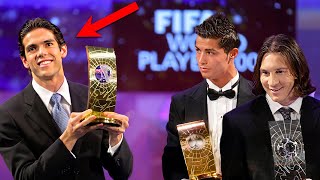 O JOGADOR QUE OFUSCOU MESSI E CRISTIANO RONALDO: KAKÁ