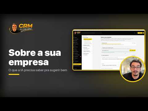 Preencher o Sobre a sua empresa
