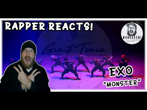 EXO (엑소) - Monster | AMERICAN RAPPER'S REACTION!