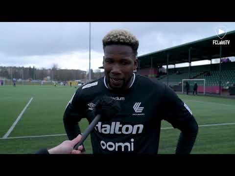 FCLahtiTV | Macoumba Kandji ruotii Gnistan-pelin ja alkunsa FC Lahdessa