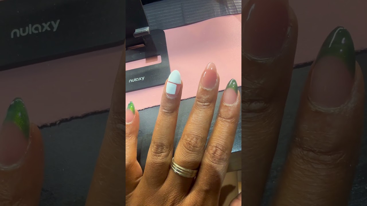 Aaron Pierre loved my Lantern nails