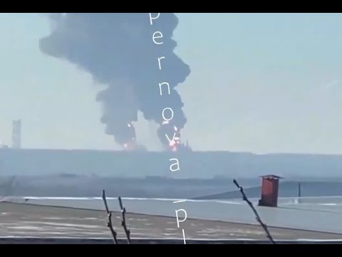 Storm Shadow Strike on Novoshakhtinsk Oil Refinery! At Least Two Impacts!