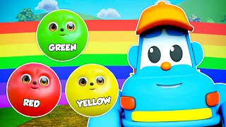 Rainbow Colors Learning Video by Hector the Tractor