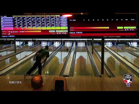 Matt Ogle Attempts 300 Game for Dallas Strikers during 2022 PBA League Qualifying