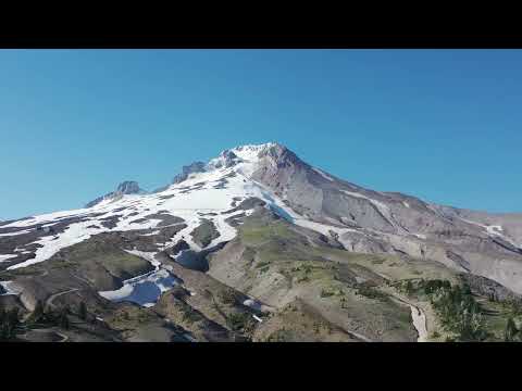 Mt. Hood from Timberline Lodge via Drone - Part 5