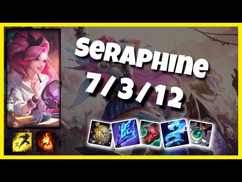 Seraphine Challenger Gameplay S11 Replay 11.5 Support (7/3/12) - BR