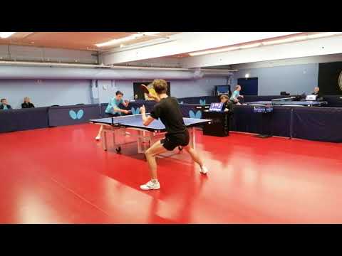 HERRELIGA (G1), Oliver Skouboe Berntsen vs. Thor B. Christensen - 1. sæt