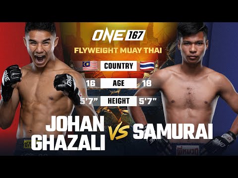 Muay Thai Firefight 🔥 Johan Ghazali vs. Samurai | Full Fight